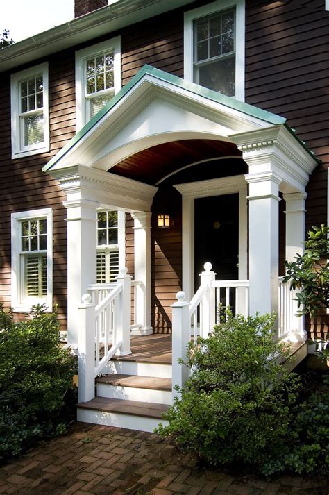 25+ best ideas about Portico Entry on Pinterest | Side door, Front door ...