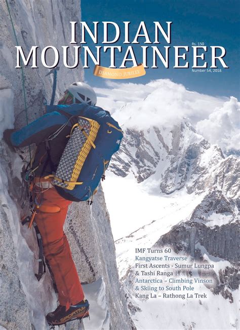 Get digital access to Indian Mountaineer Magazine | Magzter.com