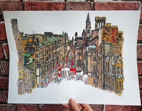 Paintings of Edinburgh ⋆ PopUp Painting