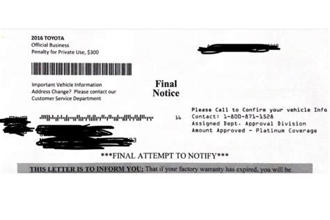 Vehicle Services Division Letter - Is It a Scam? • Road Sumo