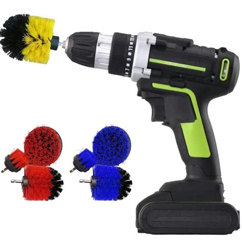 Power Scrubber Brush Set for Bathroom Drill Scrubber Brush for Cleaning ...