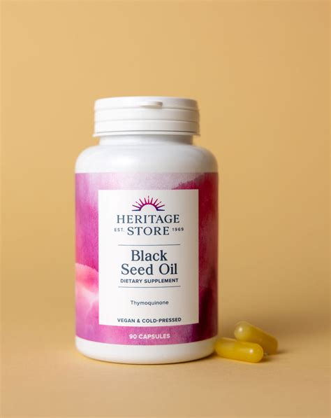 Black Seed Oil Liquid Capsules – Heritage Store