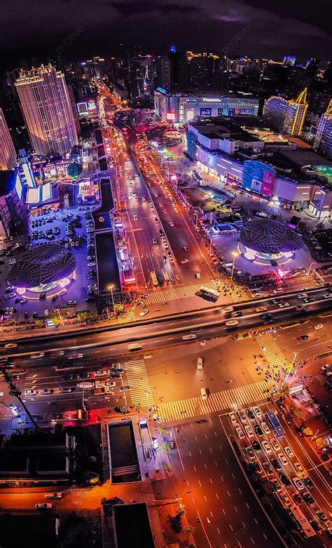 Night View Of Urban Overpass Street Background, City, Overpass, Street ...