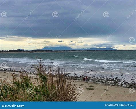 Ventura Beach California Storm Stock Photo - Image of ventura, cloudy ...