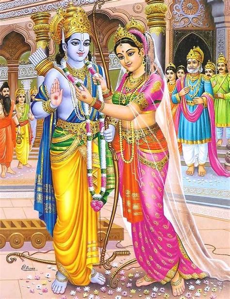 Sita Swayamvar - Wedding of Rama and Sita