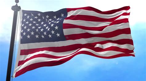 USA Flag Animation - Stock Motion Graphics | Motion Array