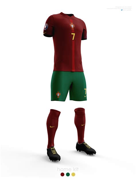 Portugal National Team Kit Designs Euro 2016 :: Behance