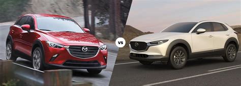 2021 MAZDA CX-3 vs. 2021 MAZDA CX-30 | Town North Mazda