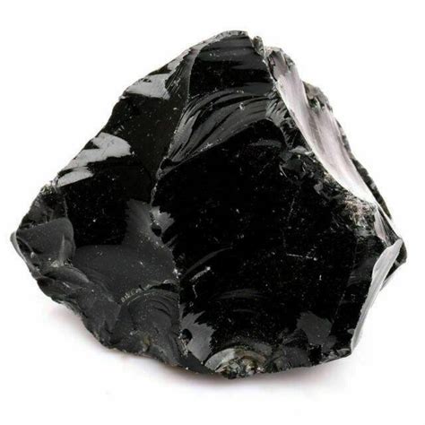 Obsidian Crystal Rough Stone Energy Healing Meditation 5 - Etsy