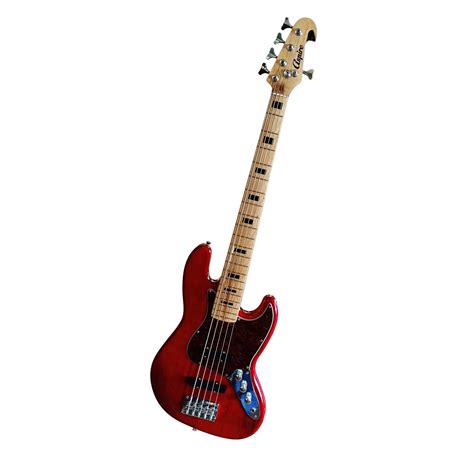 ASPIRE 5 STRING BASS GUITAR BO5-JBS (RED) – D&D Music