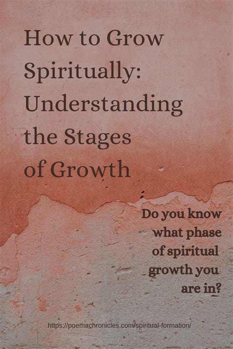 Spiritual formation the eight stages of growth – Artofit