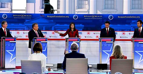 See candidate attacks at the second Republican debate