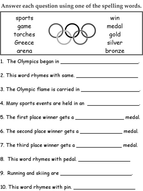 2nd Grade English Worksheets - Best Coloring Pages For Kids Spelling ...