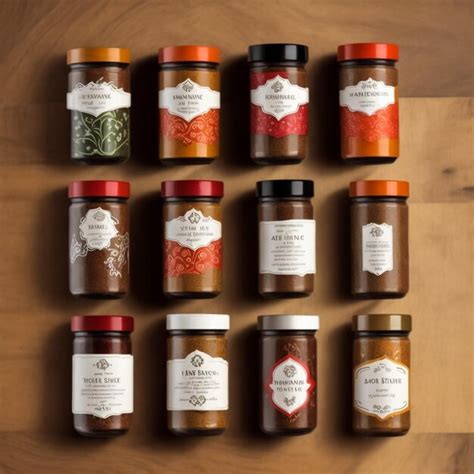 Premium AI Image | Marmalade Jam Chutney Fruit Preserves in Jars