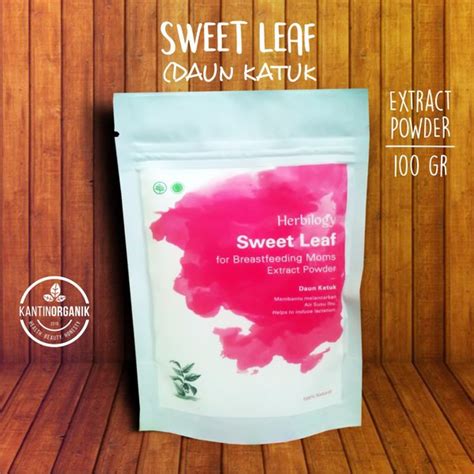 Jual Herbilogy - Sweet Leaf Extract Powder (Daun Katuk) di Lapak Kantin ...