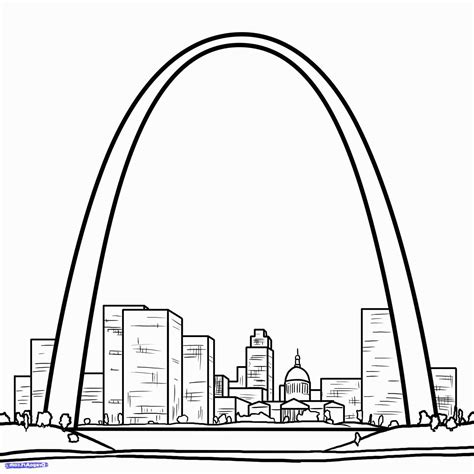 St Louis Skyline Silhouette - ClipArt Best