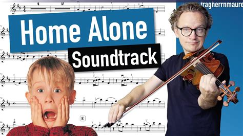 Home Alone - Somewhere In My Memory | Soundtrack | Violin Sheet Music | Piano Accompaniment ...