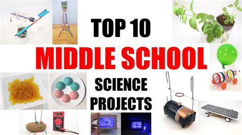 Top 10 Middle School Science Projects - YouTube