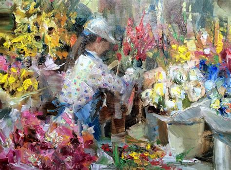 Art Talk - Julie Ford Oliver: Pike Place Market - The Flowers