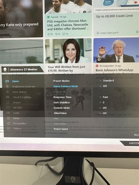 Alienware 27 gaming monitor AW2723DF can’t overclock : r ...