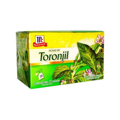 Té De Hojas De Toronjil 20 Bolsitas de 2Gr McCormick - Gran Feria PZO