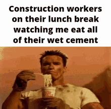 Arnold Schwarzenegger Construction Worker GIF | GIFDB.com