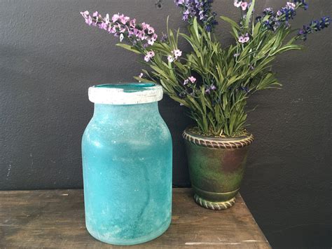 Blue Jar Vase – Rustic Rehabs