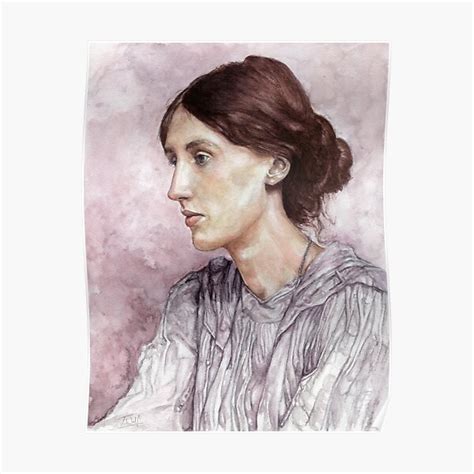 "Virginia Woolf" Poster for Sale by TomWolfArt | Redbubble