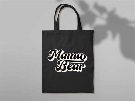 Mama Bear SVG PNG Cutfile for Cricut or Silhouette - Etsy