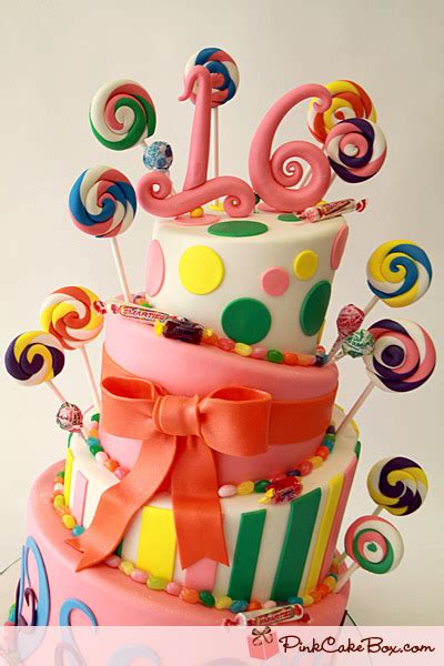 Sweet 16 Candy Cake » Sweet 16 Cakes