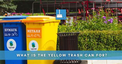 What Is The Yellow Trash Can For? (Explained)