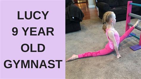 Lucy a 9 year old gymnast (AMAZING FORM!) - YouTube