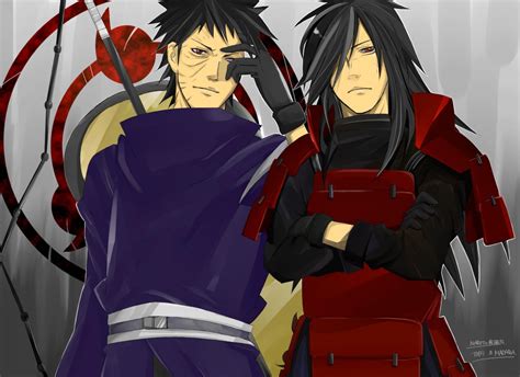 Obito and Madara - Uchiha Obito Fan Art (32278725) - Fanpop