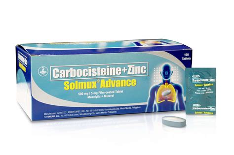 A new way to treat your cough with phlegm with Carbocisteine + Zinc in 1 tablet! | ASTIG ...