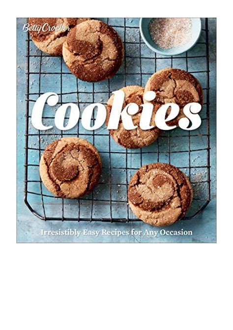 Betty Crocker Cookies - Betty Crocker - Irresistibly Easy Recipes for ...