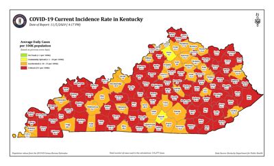 Madison County becomes red zone | Coronavirus in Kentucky ...