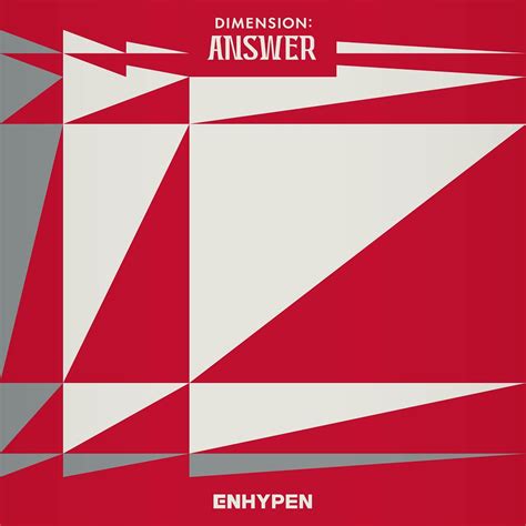 [Studio Album Repackage] ENHYPEN — DIMENSION: ANSWER — K-Pop кириллизация