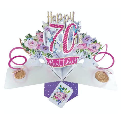 Happy 70th Birthday Mum Cards