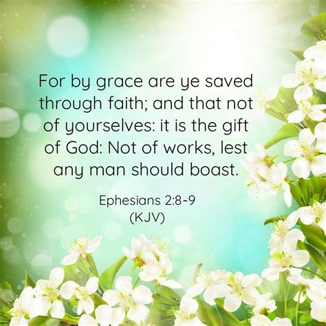 faith is a gift from god kjv - Long Record Custom Image Library