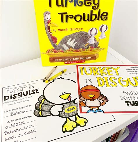 Turkey trouble read aloud lesson ideas for kindergarten first grade ...