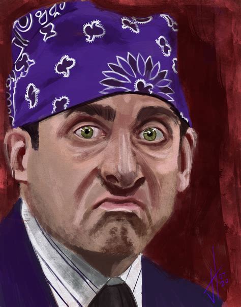 Michael Scott prison Mike Art Print the Office - Etsy