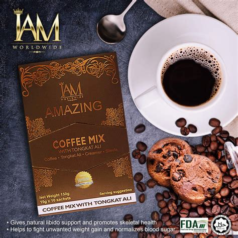 Amazing Coffee Mix with Tongkat-Ali – IAM Worldwide Online Store PH