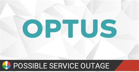 Optus Outage Map • Is The Service Down? Australia