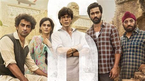 'Dunki': SRK unveils new poster featuring Taapsee-Vicky and full cast