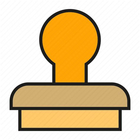 Office, rubber stamp, stamp, tool icon - Download on Iconfinder