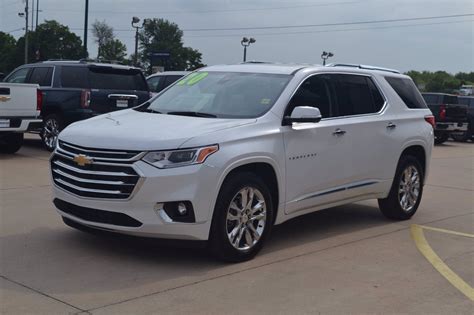 Pre-Owned 2020 Chevrolet Traverse High Country AWD Sport Utility in Fayetteville #V2103 ...