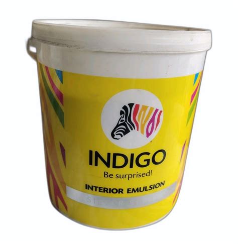 Indigo Silver Series Interior Emulsion Paint, Packaging Size: 3.6L at Rs 590/bucket in ...