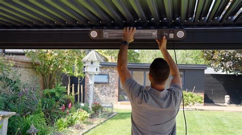 How To Install Your Pergola Heater - YouTube