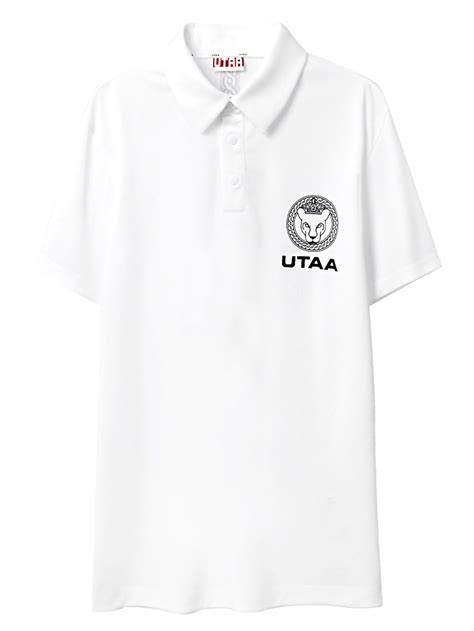 UTAA Scudo Ring Panther PK T-Shirts : Men's White (UB3TSM382WH) - 유타 골프
