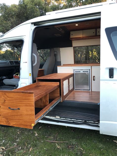 Tom's Toyota Commuter Conversion — Vanlife | Van conversion interior ...